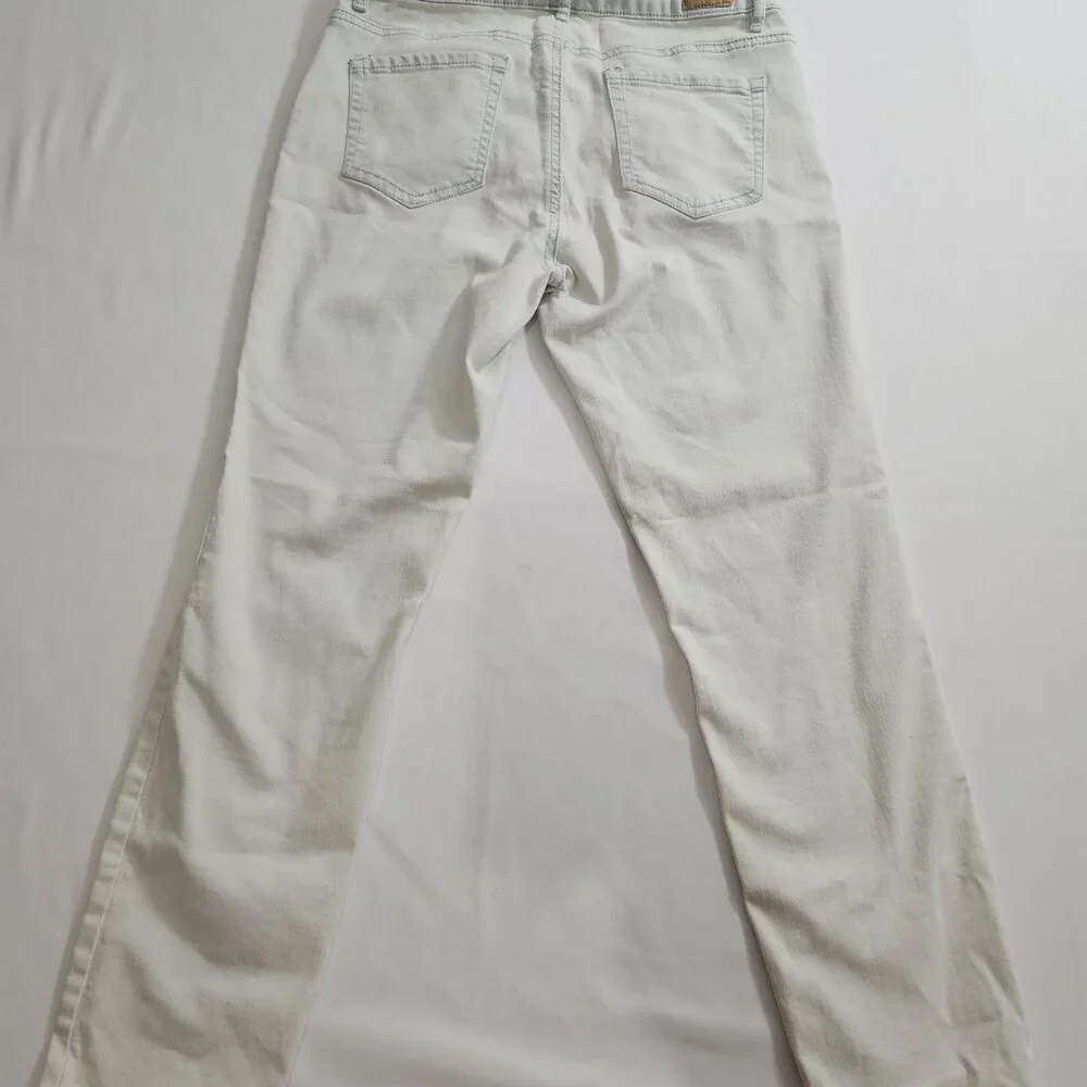 Roebuck & Co. R1893 Women's Size‎ 8 Skinny Jeans Whitewash Distressed